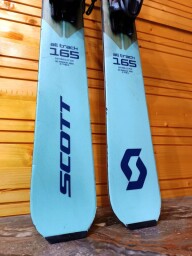 LYŽE SCOTT SUW ALL TRACK BLUE 165CM